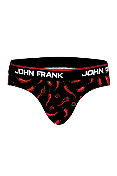 John Frank Biber Desenli Erkek Slip
