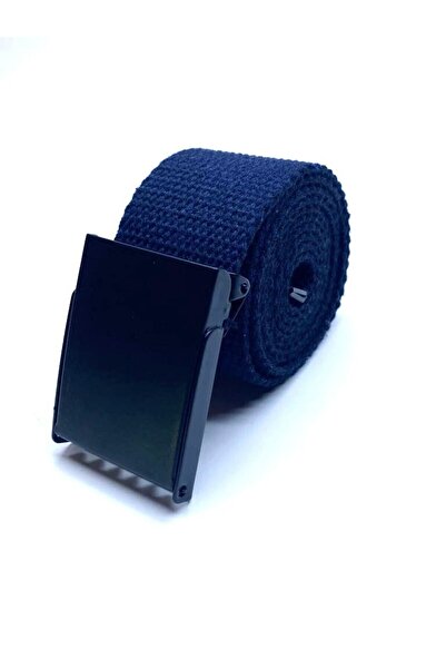 Trend Deri Unisex Siyah Toka Bez Kemer Spor Süper Yumuşak