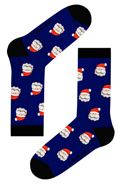 John Frank Desenli Uzun Kadın Çorap