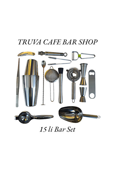 Armosino Profesyonel Barmen Kokteyl Set 15 Li Full Set
