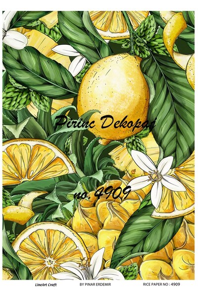 LİNEART Pirinç Dekopaj Kağıdı No:4904- 29X42cm