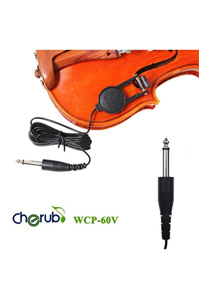 Cherub Wcp60v نظام مزلاج المشبك الكمان استقبال الصوت الكريستال هيئة التصنيع ا...