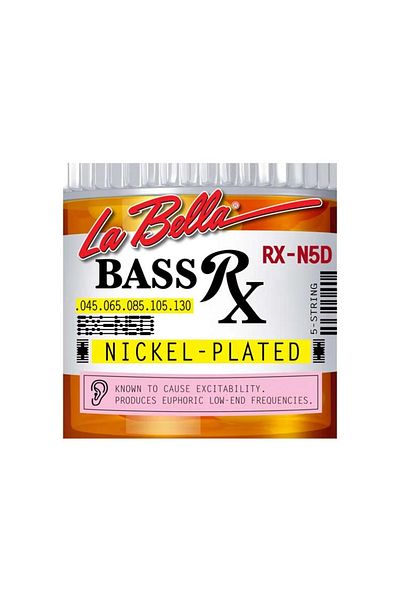 YAKIŞIYORSAAL ملحق الجيتار - لابيلا سلسلة باس، 5 أوتار، LB-RX-N5D 0.45