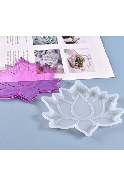 adarya Epoksi Silikon Lotus Bardak Altlığı