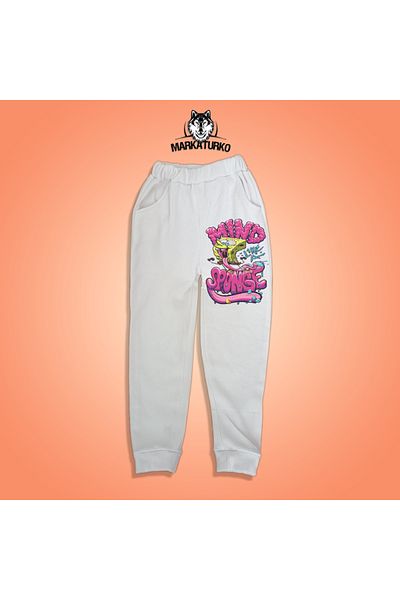 MarkaTurko Mind Sponge printed unisex Παιδική φόρμα από βαμβακερή ειδική σχεδίαση 1905-B152