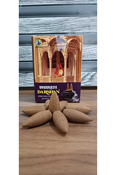 HUNATASARIM 10 Adet Geri Akış Tütsü Baharath (Baharat) Kokulu