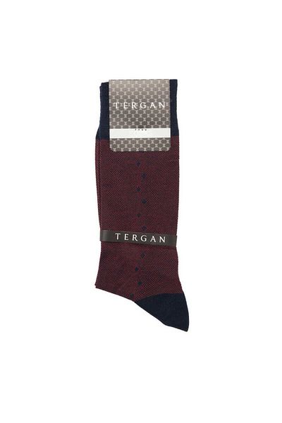 Tergan Ανδρικές κάλτσες Navy Blue Mercerized - E23I1CR20254-T7Q