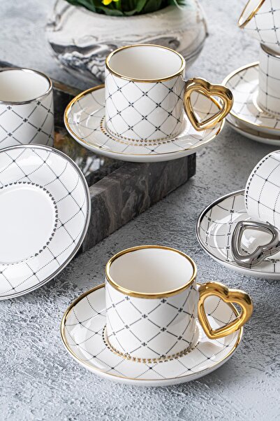 ACAR Electra 6 Kişilik Kahve Fincanı Takımı