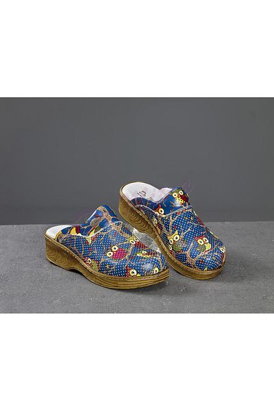 Dr. Mitra Ξύλινη εμφάνιση Sabo Slippers 655 Owl