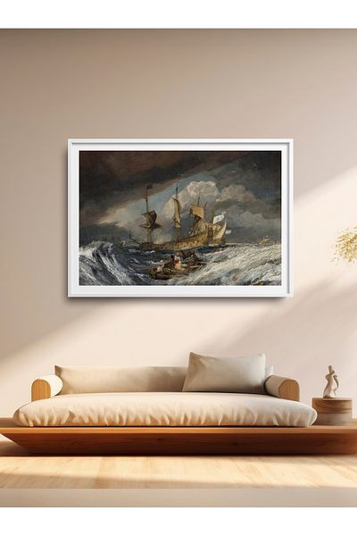 HOMEPACK Pictură orizontală cu un singur cadru Pictură poster modernă TK/432