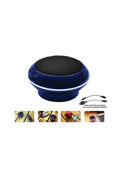 GOLDMASTER Mobile-50 Mini Hoparlör (MAVİ)