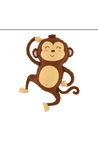 Çemrek Süs Parti بالون من رقائق القرد