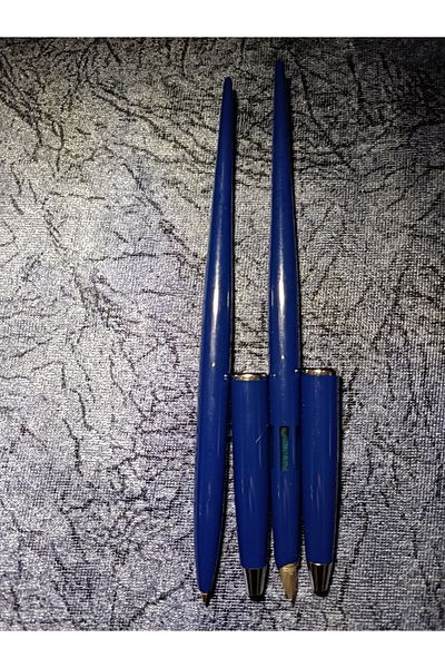 Scrikss 17 Fountain - Ballpoint Pen - Desk Pen - Silver NAVY