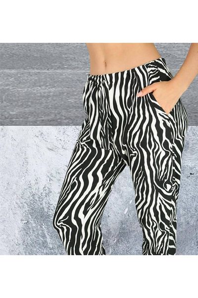 birsen içgiyim Super Battal Pocketed Suede Winter Pajama Bottoms