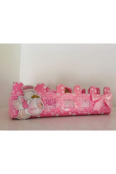 GÜVEN Forty Fly Welcome Baby Pink Gift Basket