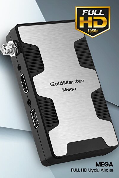 GOLDMASTER Mega Mıcro Hdmı Usb'li Full Hd Uydu Alıcısı