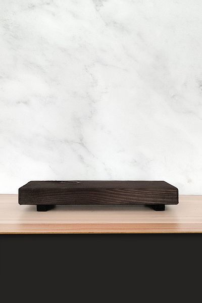 Wooden Factory Wooden Standing Oil Pot, Soap Dish, Multi-Purpose Decorative Presentation Holder