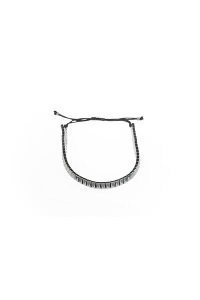 Osse سوار مكرامية من حجر الهيماتيت للجنسين