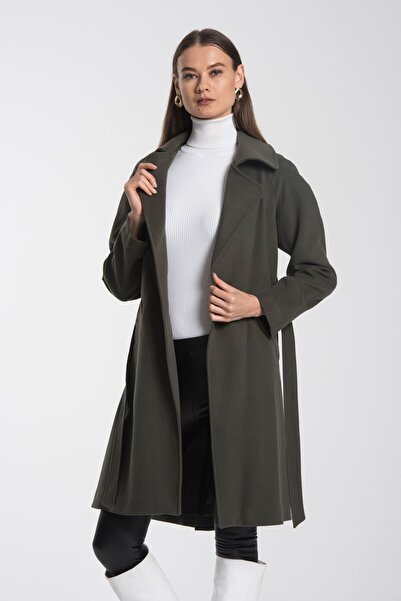 Pitti Women's Khaki Coat 70538