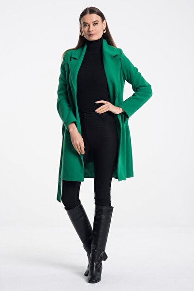 Pitti Women's Grass Green Coat 70477