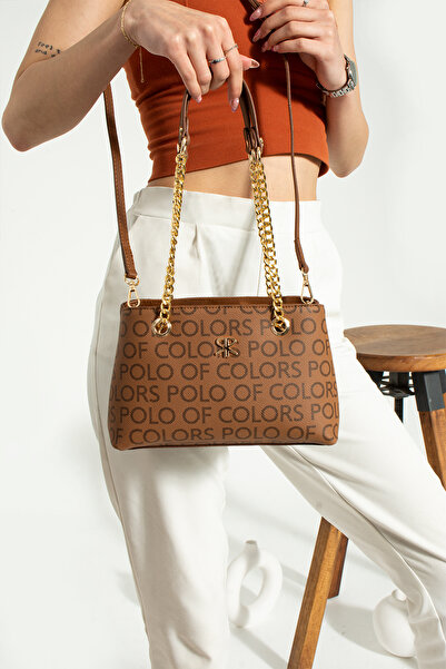 ImPolo Lorin KamelEmpirme Друкована жіноча сумка через плече та на ремені роз...