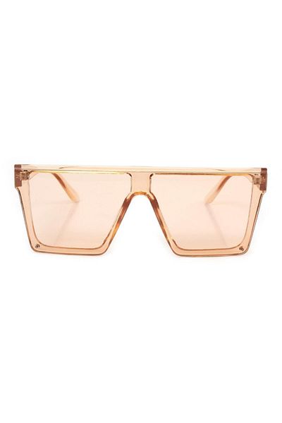 Angel Eyes Nude Frame Nude Glass Rectangle Women's Sunglasses Ae312c6
