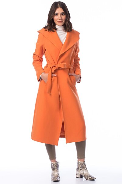 Pitti Γυναικείο Παλτό Πορτοκαλί Πορτοκαλί 70481