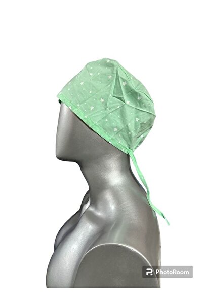 Beyaz Medikal Doktor Hemşire Aşçı Cerrahi Bone Hastane Bonesi Bandana