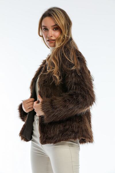 Pitti Women's Bitter Brown Coat 70333