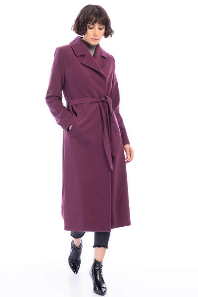 Pitti Kadın Koyu Mürdüm Kaban 70426..