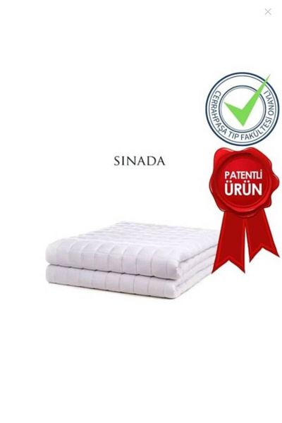 Sinada Weighted Blanket/Quilt with Mixed Stones (Moon,Selenity,Garnet,BlueApatite) 10kg 200*220 White 100% Cotton
