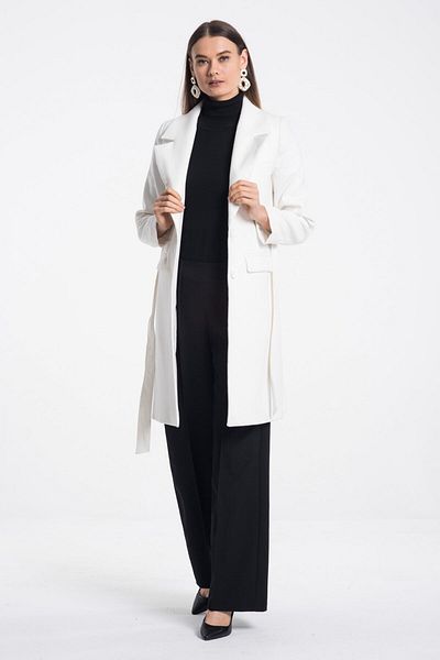Pitti معطف أبيض نسائي 70521