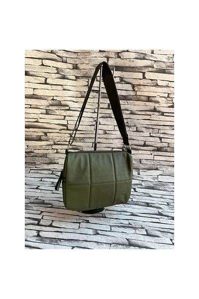 AlphaClub Bag Khaki Satin Waterproof Adjustable Strap Arm And Shoulder Women's Bag