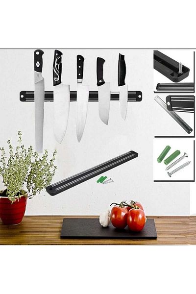 Dalian Home 33CM Magnetic Knife Hanger Knife Stand Holder Knife Hanger 33cm Wall Mounted Chef Meat