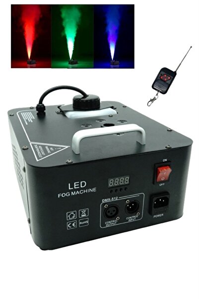 Quenlite Sis Makinası Volcano-2000 DMX 2000 Watt Ledli ve Uzaktan Kumandalı