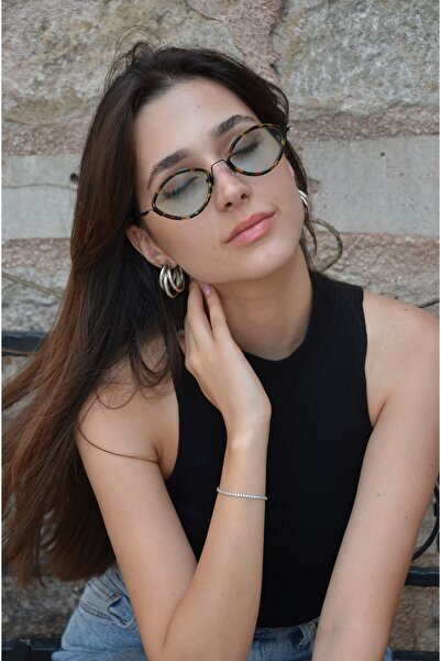 Angel Eyes Mavi Camlı Kamuflaj Çerçeveli Kadın Güneş Gözlüğü Ae2210c7