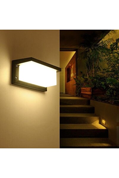 fullreyon 18 Watt GÜN IŞIĞI Ledli Bahçe, Balkon, Teras, Kamelya, Veranda, Banyo, Duvar Apliği, Led Armatür