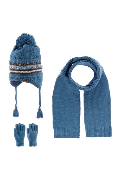 Kitti 4-8 ani pentru bebeluși și copii eșarfă mănuși beanie set de 3