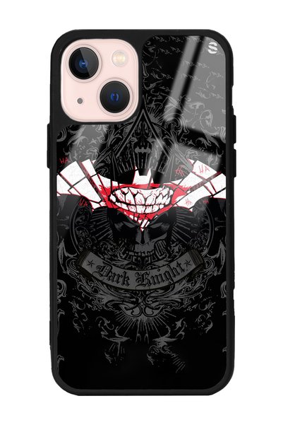 Spoyi iPhone 15 Plus Batman Joker Design Glossy Phone Case