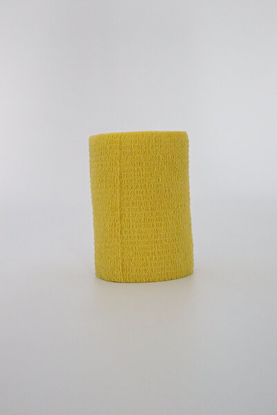 Tules Medikal 10 Adet X Kendinden Yapışkanlı Bandaj 7,5 Cm*4,5m - Sarı