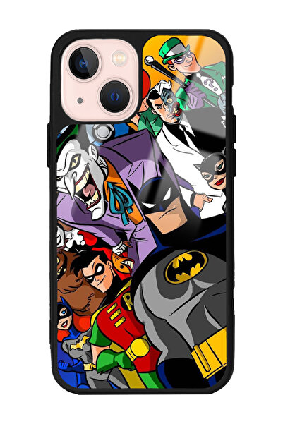 Spoyi iPhone 15 DC Comics Tasarımlı Glossy Telefon Kılıfı