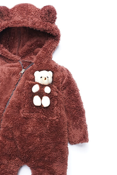 ipek atlas Arzu Design X Baby Girl and Boy Toy Teddy Bear Jumpsuit