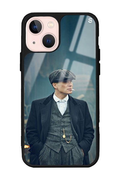 Spoyi iPhone 13 Peaky Blinders Thomas Shelby Tasarımlı Glossy Telefon Kılıfı