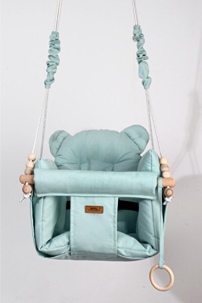 ConconBebe Çocuk Pufy Emniyet Kemerli Salıncak Çocuk Salıncak