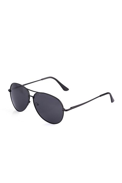 Angel Eyes Aek9010c1b4430 Black Glass Black Drop Frame Unisex Sunglasses