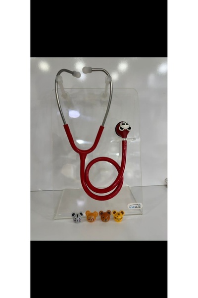 ENDOSTALL pediatrik steteskop kirmizi