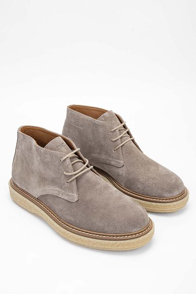 Tamer Tanca Men's Genuine Leather Brown Casual Boots