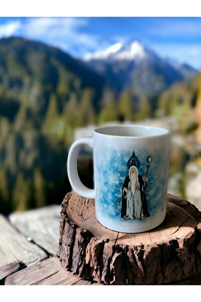 Suencu Türk Mitolojisi Temalı Ayaz Ata Tasarımlı Porselen Kupa