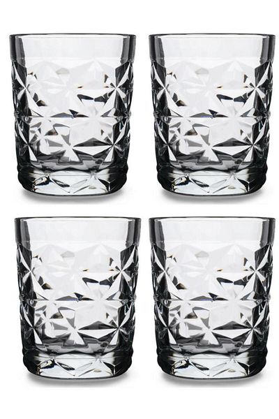 Paşabahçe 520542 Glass Set of 4 Estrella 305cc Water Whiskey Soft Drink Glasses
