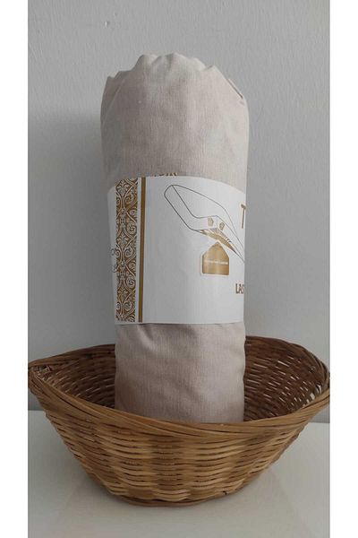 Aslan Yapı Market 120x200 Ranforce Single Elastic Sheet 1 Pillow Case
